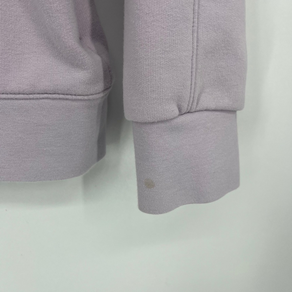 Athleta Retroplush Hoodie Womens Medium Lavender Purple Pullover Sweatshirt - Picture 6 of 16